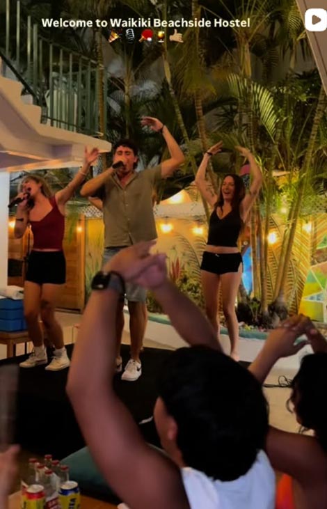 Waikiki Beachside Hostel Instagram reel 7