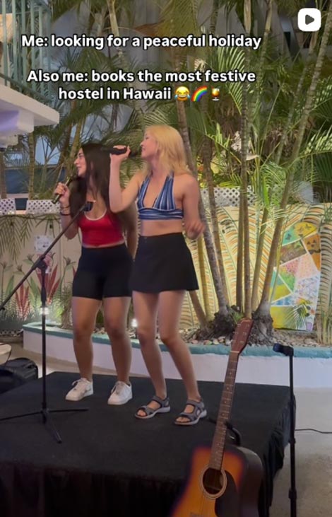 Waikiki Beachside Hostel Instagram reel 8