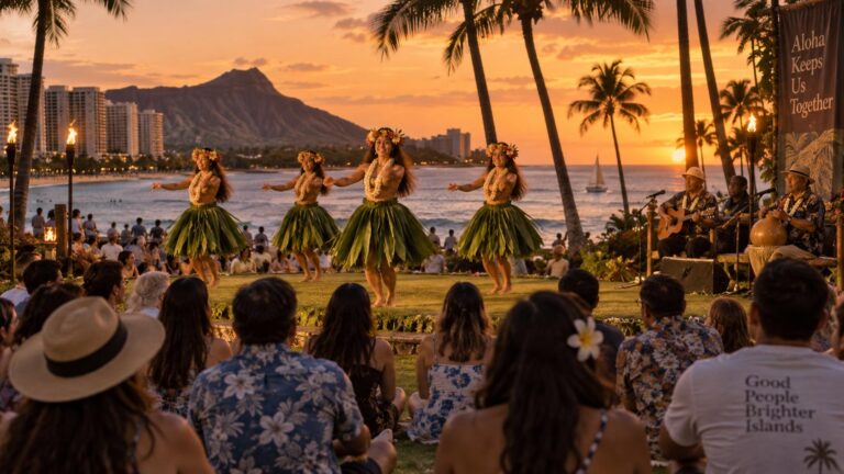Free Hula Every Saturday: The Kuhio Beach Hula Show in Waikiki, Honolulu